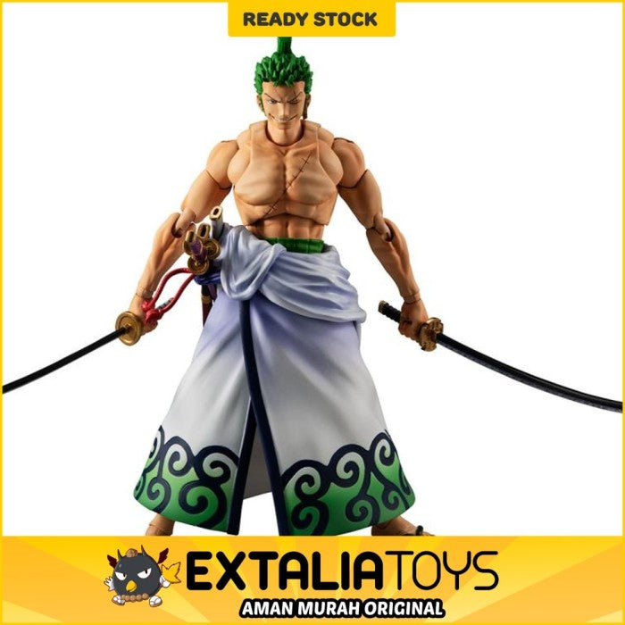 (MH) VARIABLE ACTION HEROES ONE PIECE ZORO JURO FIGURINE