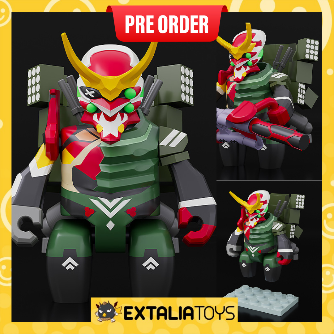 [PO] GSC BRICKROID Evangelion Production Model-New 02 α - Rebuild of Evangelion