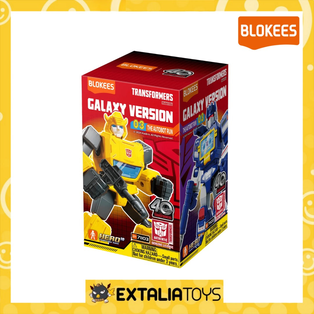 Blokees Figures - Transformers -Galaxy Version 03 - The Autobot Run