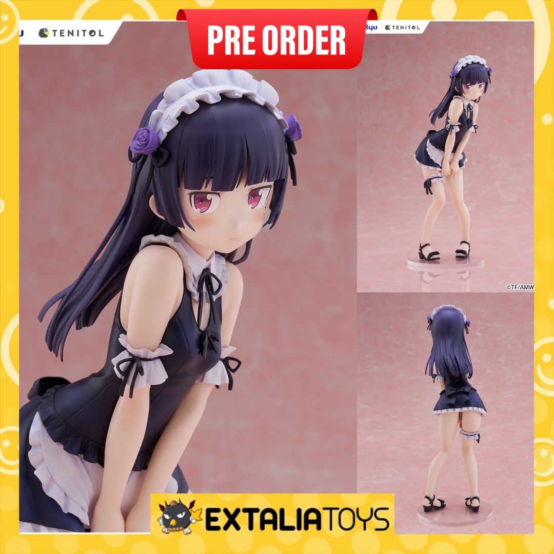 [PO] FURYU TENITOL TALL Kuroneko swimsuits maid ver.