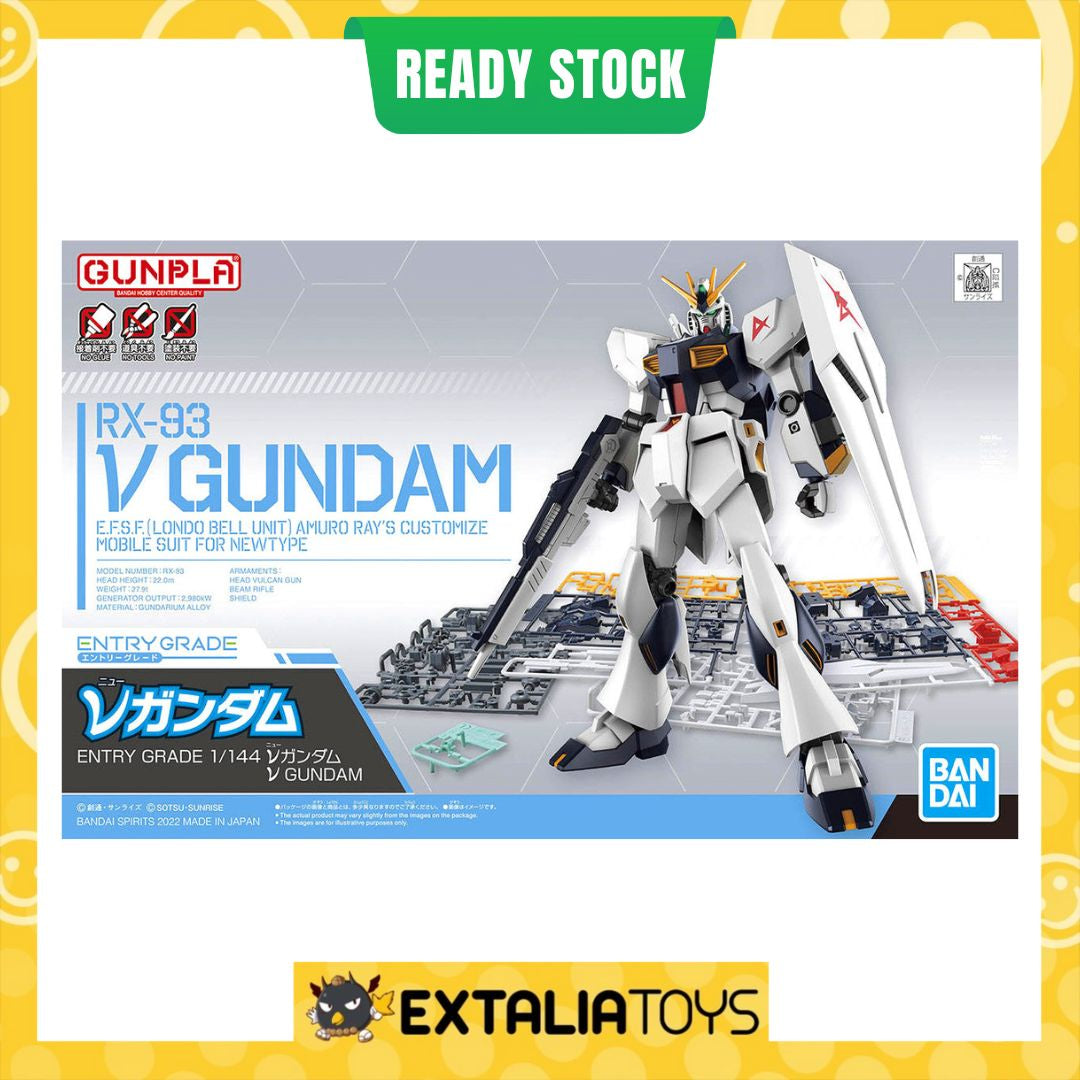 BANDAI ENTRY GRADE 1/144 ν NU GUNDAM