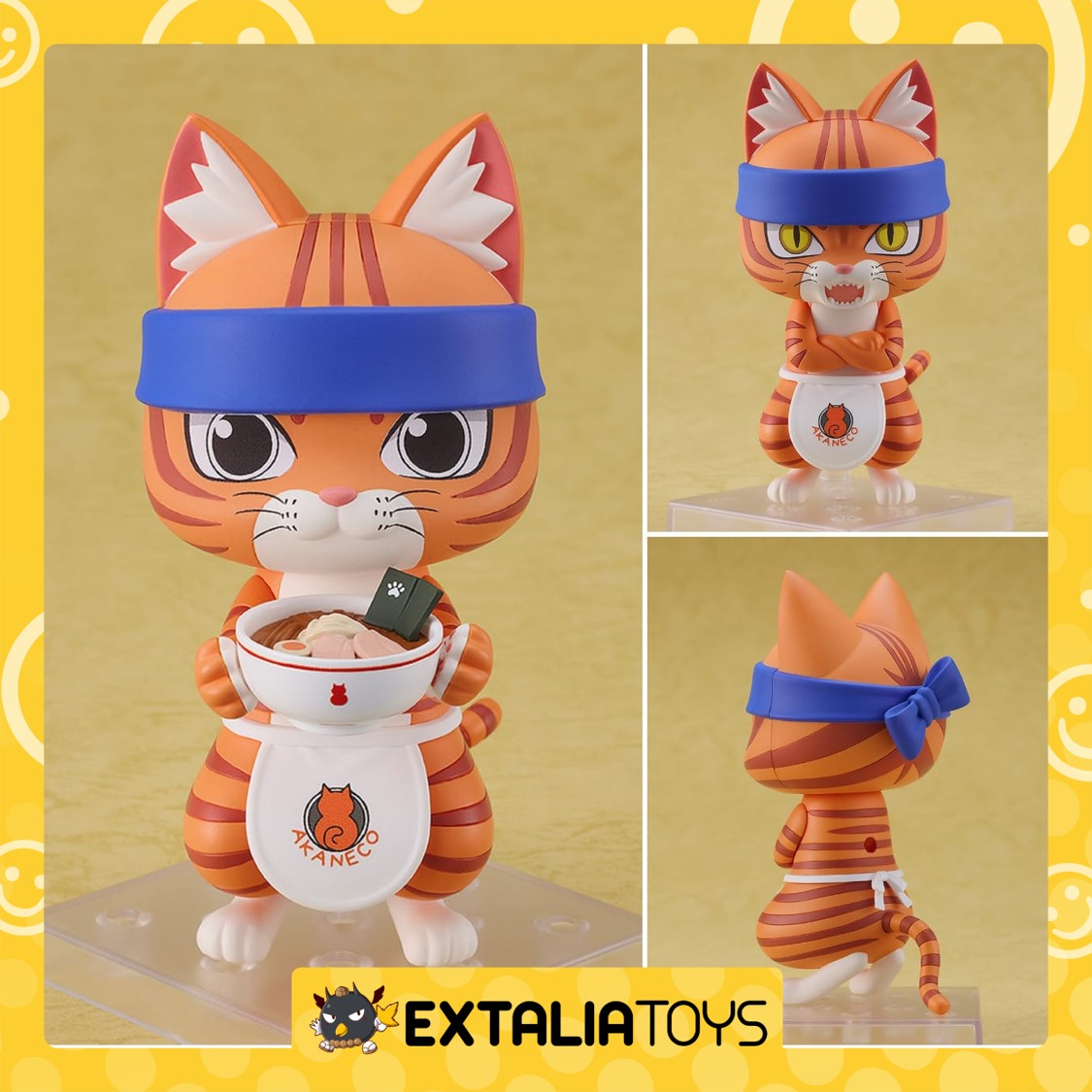 [PO] GSC NENDOROID BUNZO- RED CAT RAMEN