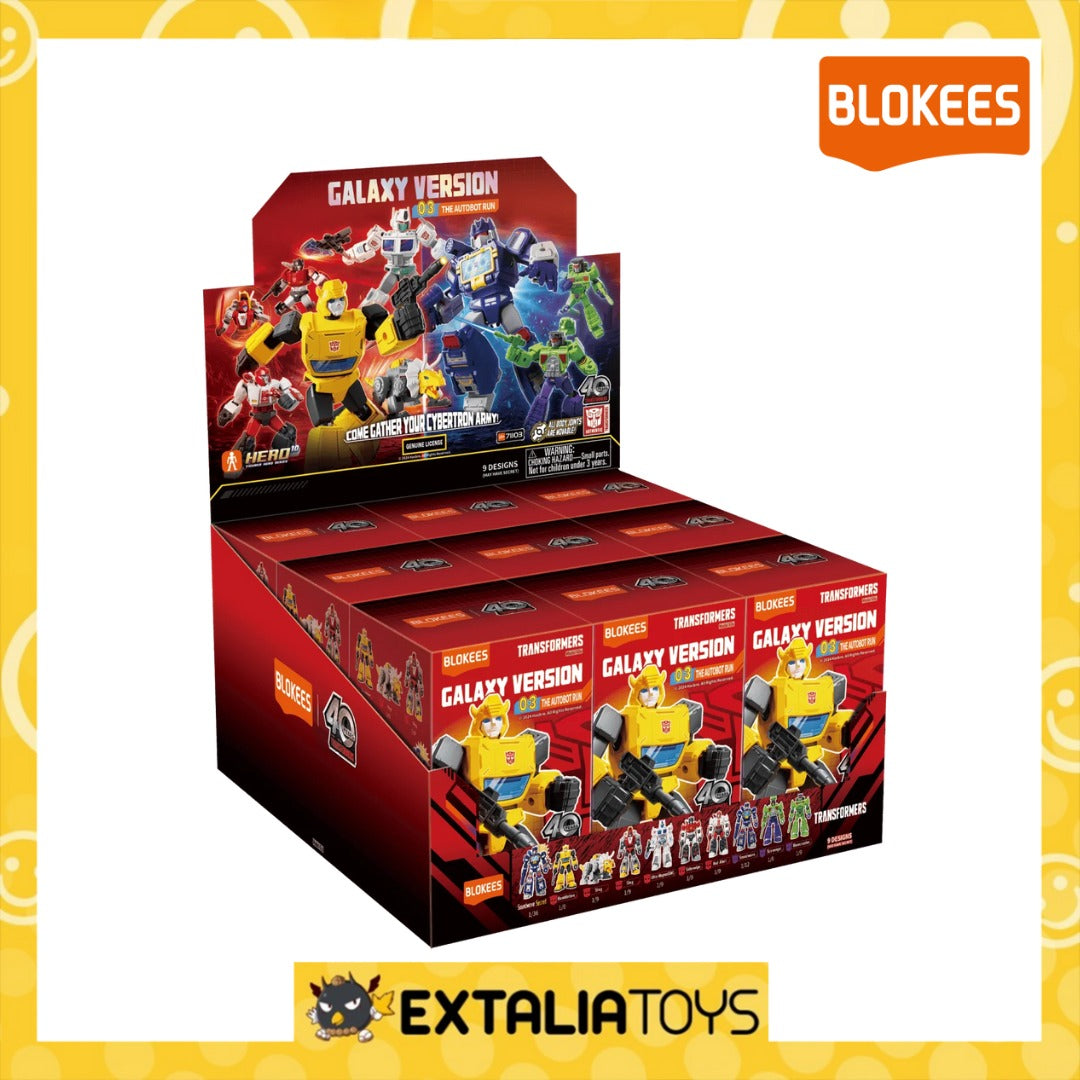 Blokees Figures - Transformers -Galaxy Version 03 - The Autobot Run