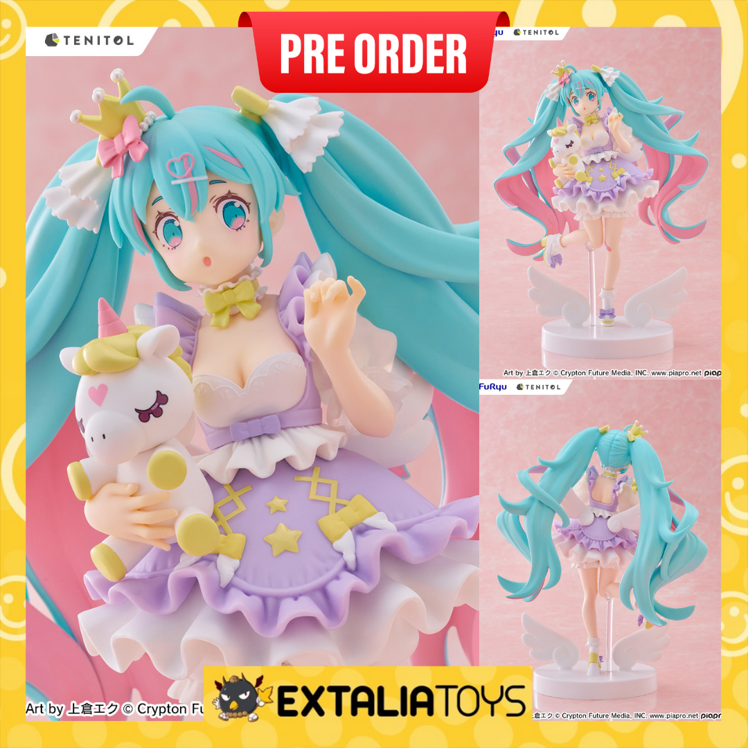 [PO] FURYU TENITOL Hatsune Miku YUMEKAWA Princess Lavender ver.