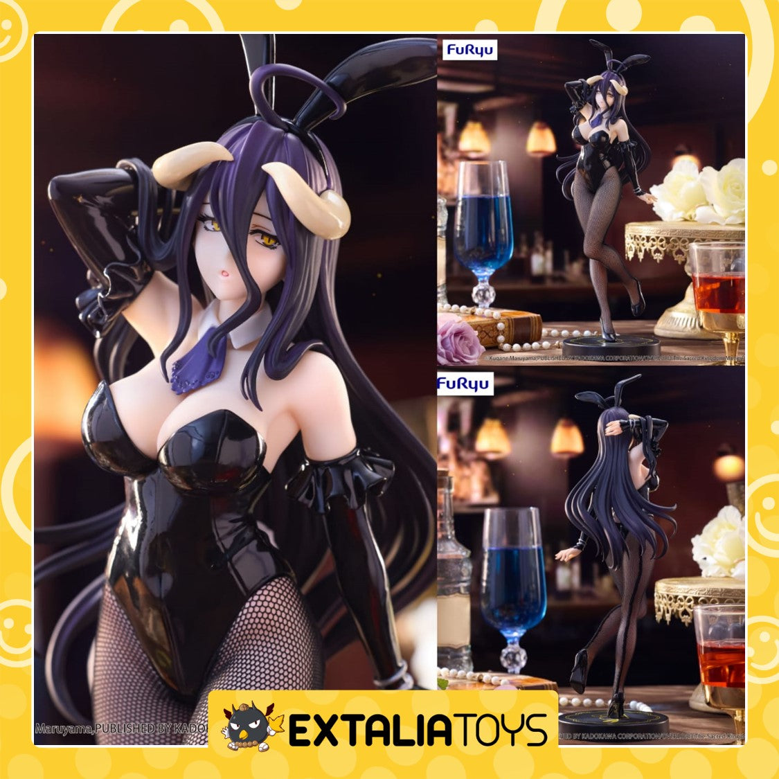 [PO] FURYU BiCute Bunnies Figure -Albedo Black Color ver.- OVERLORD