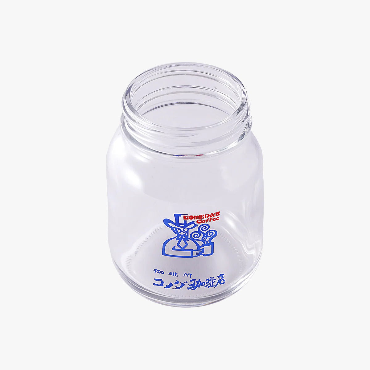 Komeda Coffee Shake Glass with Lid