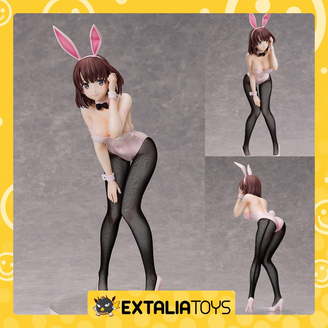 [PO] FREEING PVC 1/6 FIGURE MEGUMI KATO: BUNNY VER. 2ND - SAEKANO