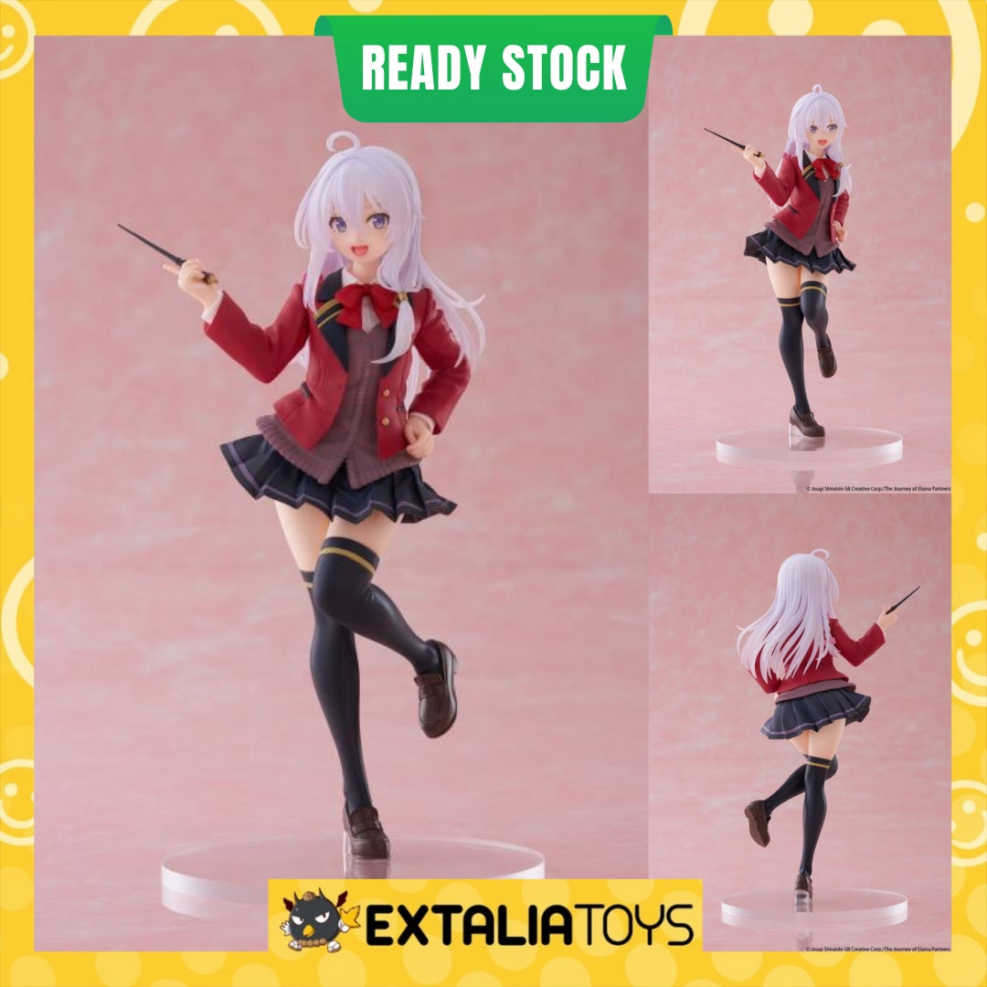 TAITO COREFUL FIGURE ELAINA (SCHOOL UNIFORM VER.) - WANDERING WITCH: THE JOURNEY OF ELAINA