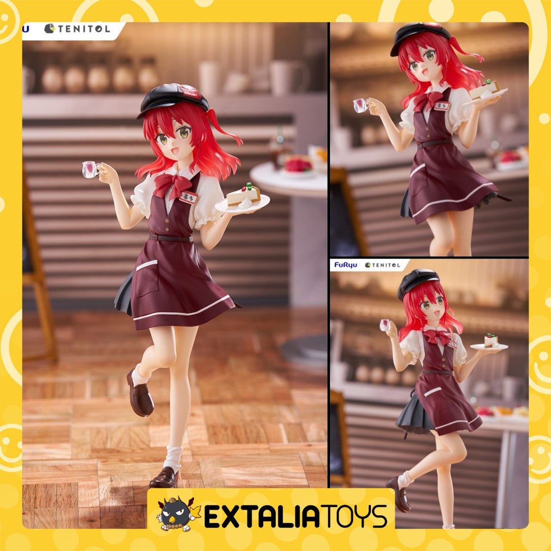 [PO] FURYU TENITOL FIGURE Ikuyo Kita Cafe Style ver. - BOCCHI THE ROCK!