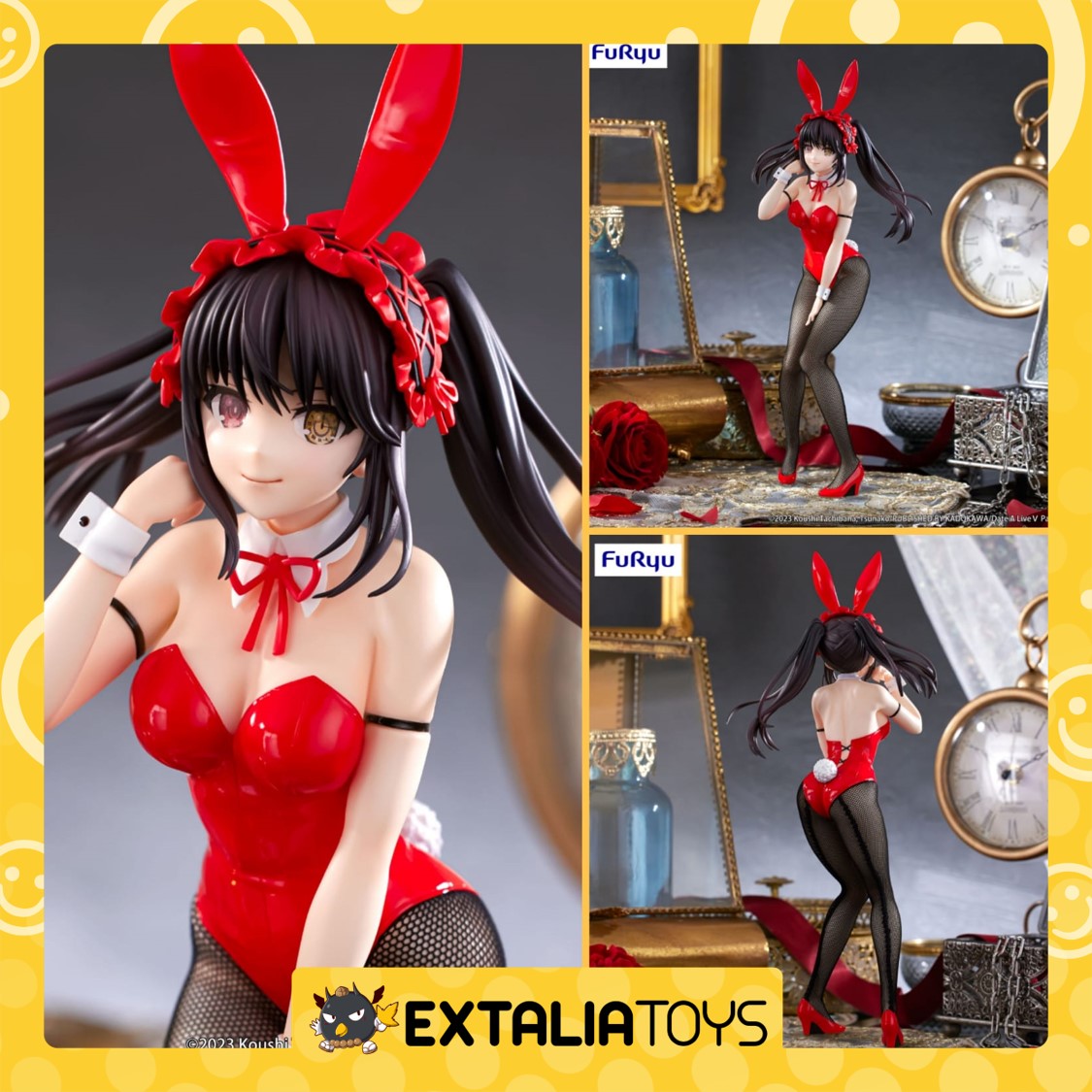 [PO] FURYU BICUTE BUNNIES FIGURE TOKISAKI KURUMI - DATE A LIVE V