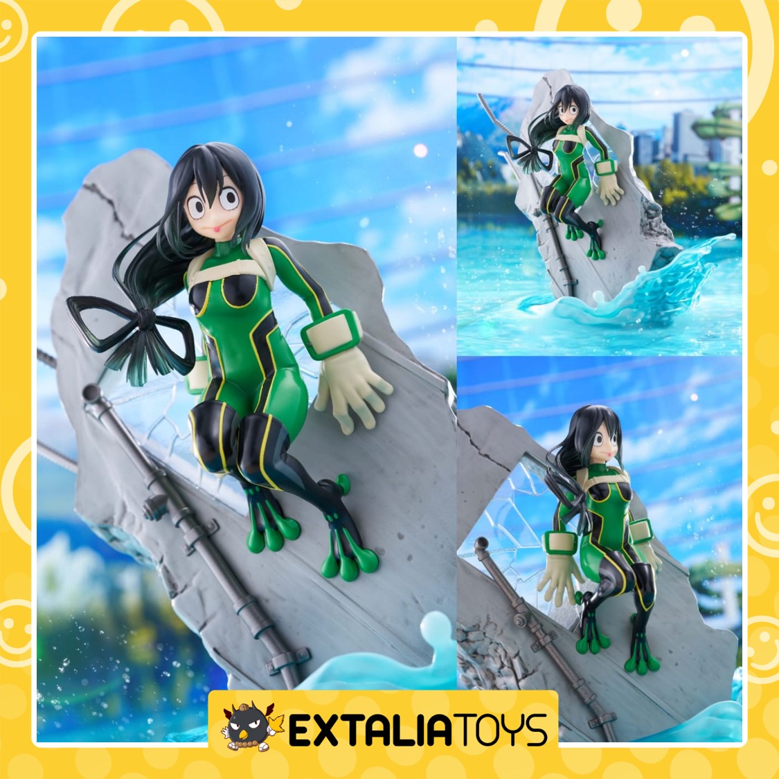 [PO] TAITO STATUE FIGURE My Hero Academia DRESSTA - Tsuyu Asui