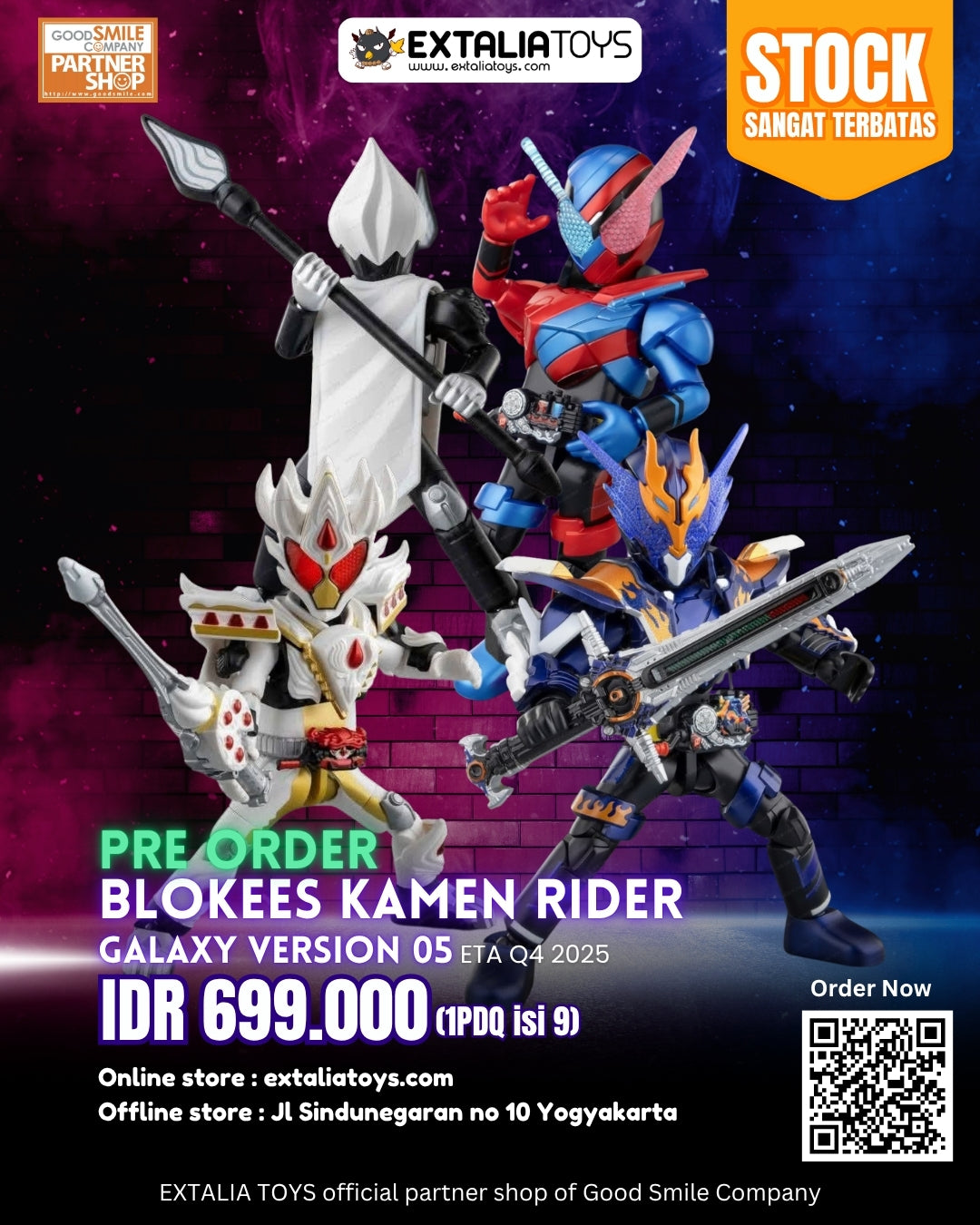 BLOKEES KAMEN RIDER GALAXY VERSION GV05