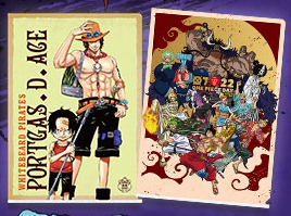 CLEAR FILE PORTGAS ACE ONE PIECE FULL FORCE A4