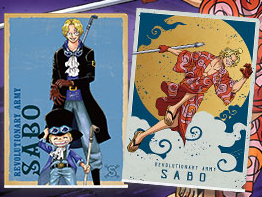 CLEAR FILE SABO ONE PIECE FULL FORCE A4
