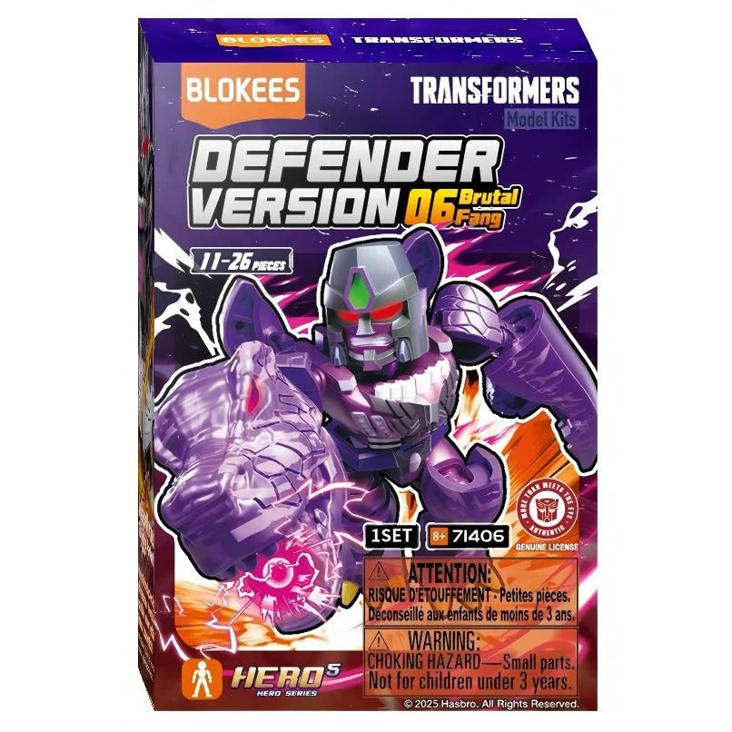 [READY] Blokees Defender Version Transformers DV06 Galaxy Shining (5,5cm) (RERUN)