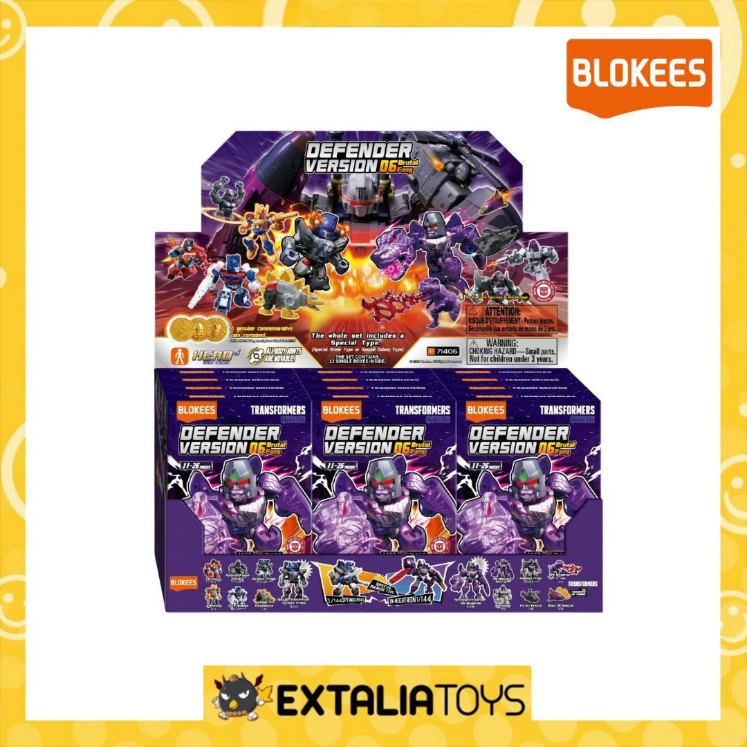 [READY] Blokees Defender Version Transformers DV06 Galaxy Shining (5,5cm)