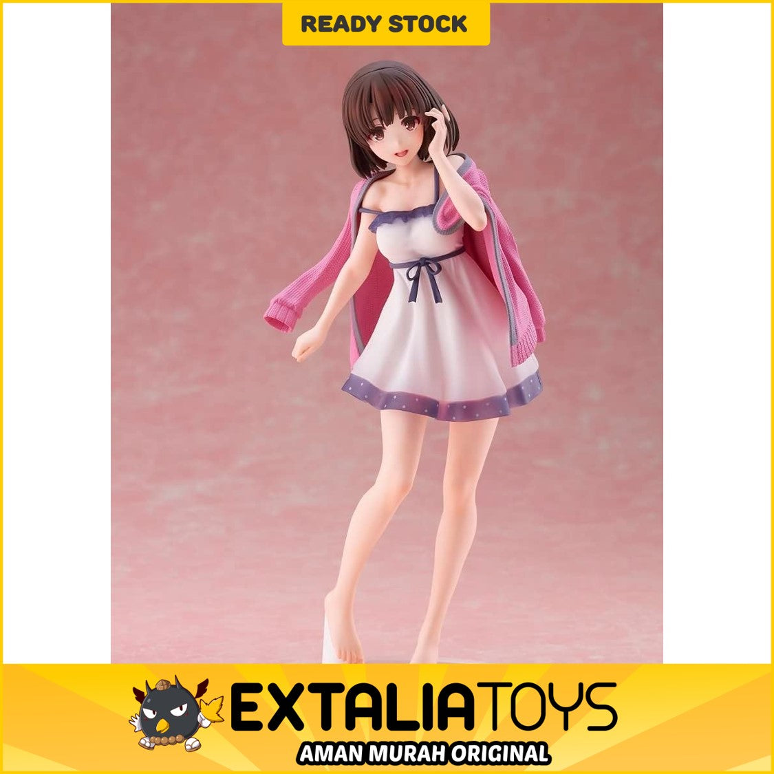 TAITO COREFUL FIGURE MEGUMI KATO: LOUNGEWEAR VER. - SAEKANO