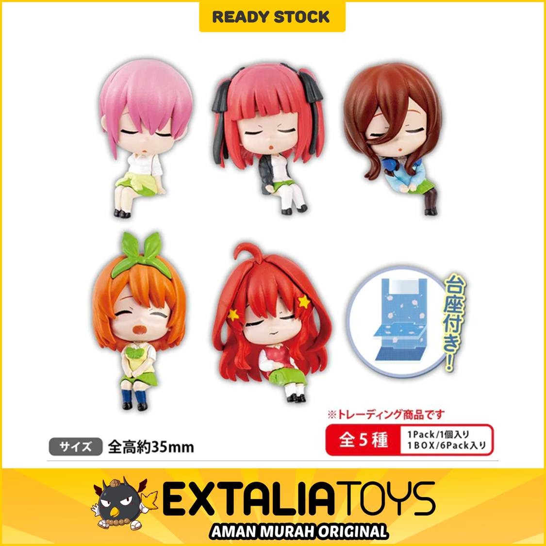 The Quintessential Quintuplets ??Collection figures Tamamikuji Complete ver.
