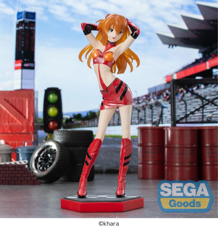 SEGA RACING LUMINASTA FIGURE ASUKA SHIKINAMI LANGLEY (PIT WALK) - EVANGELION