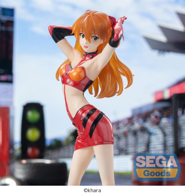 SEGA RACING LUMINASTA FIGURE ASUKA SHIKINAMI LANGLEY (PIT WALK) - EVANGELION