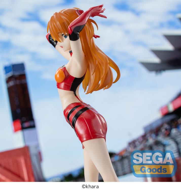 SEGA RACING LUMINASTA FIGURE ASUKA SHIKINAMI LANGLEY (PIT WALK) - EVANGELION