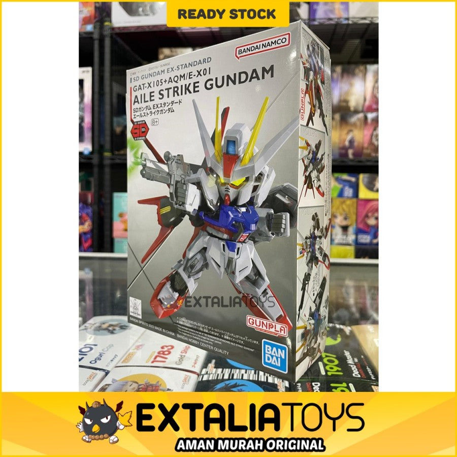 BANDAI SD GUNDAM EX-STANDARD AILE STRIKE GUNDAM