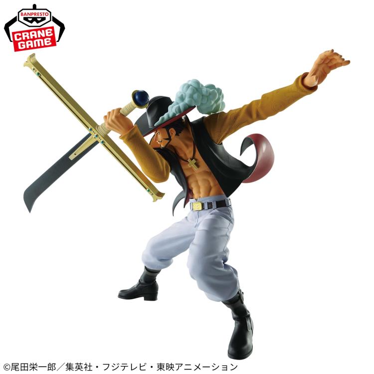 BANPRESTO BATTLE RECORD COLLECTION FIGURE DRACULE MIHAWK - ONE PIECE