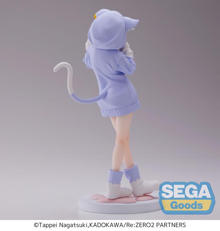 SEGA LUMINASTA FIGURE EMILIA : MOFUMOFU PACK - RE: ZERO