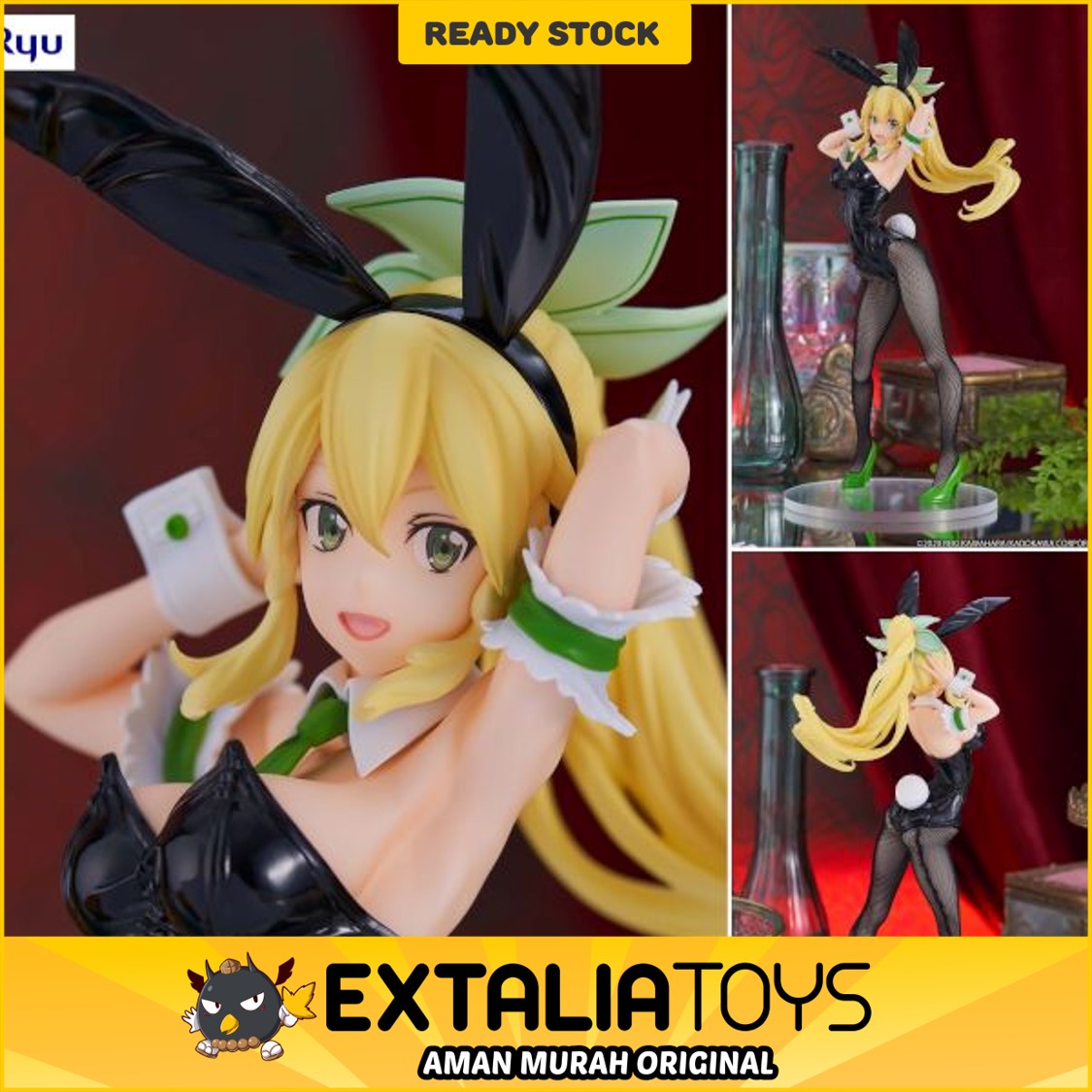 FURYU BICUTE BUNNIES FIGURE LEAFA - SAO