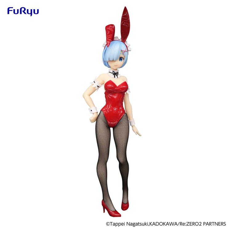 FURYU BICUTE BUNNIES FIGURE REM: RED COLOR VER. - RE: ZERO