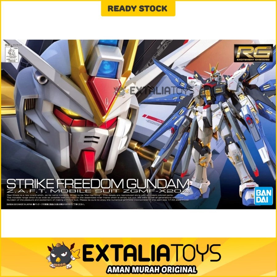 BANDAI RG 1/144 ZGMF-X20A STRIKE FREEDOM GUNDAM