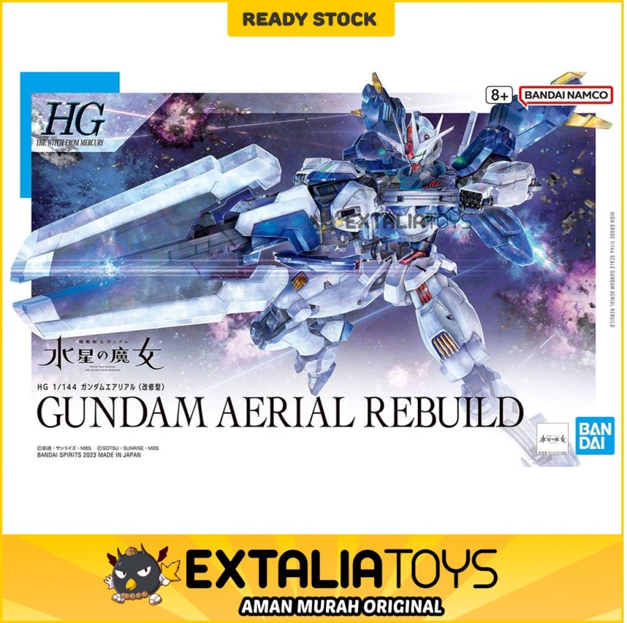 BANDAI HG 1/144 Gundam Aerial Rebuild - The Witch From Mercury