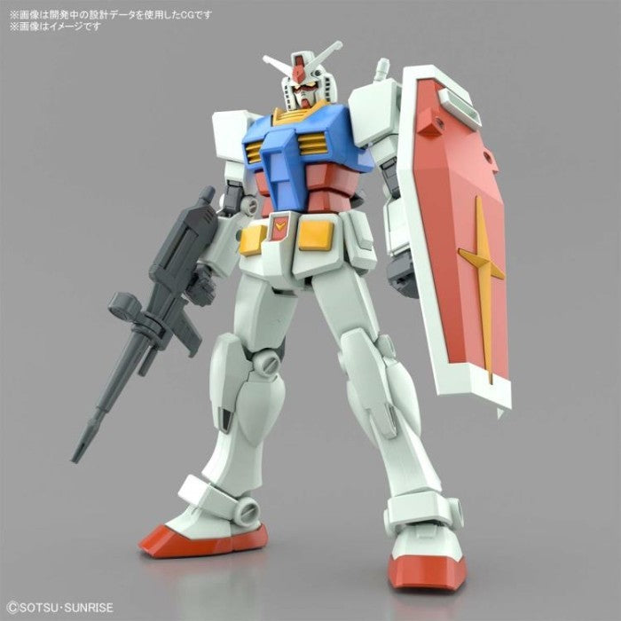 BANDAI ENTRY GRADE 1/144 RX-78-2 GUNDAM (FULL WEAPON SET)