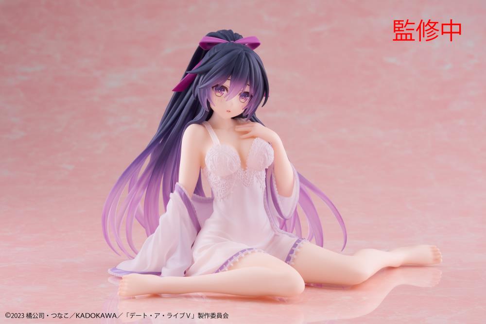 TAITO DESKTOP CUTE FIGURE YATOGAMI TOHKA (NIGHTWEAR VER.) - DATE A LIVE