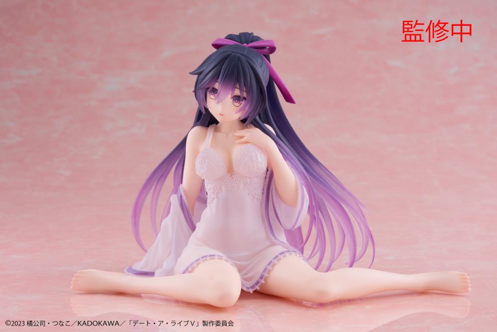 TAITO DESKTOP CUTE FIGURE YATOGAMI TOHKA (NIGHTWEAR VER.) - DATE A LIVE