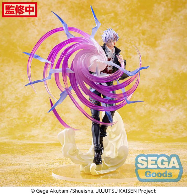 SEGA LUMINASTA FIGURE GOJO SATORU : HOLLOW PURPLE (KYOSHIKI MURASAKI) - JUJUTSU KAISEN