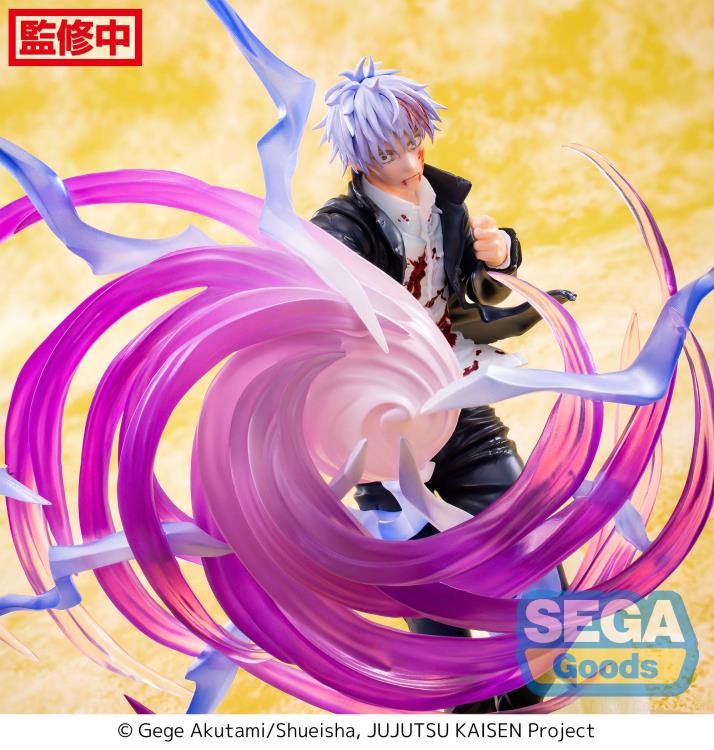 SEGA LUMINASTA FIGURE GOJO SATORU : HOLLOW PURPLE (KYOSHIKI MURASAKI) - JUJUTSU KAISEN