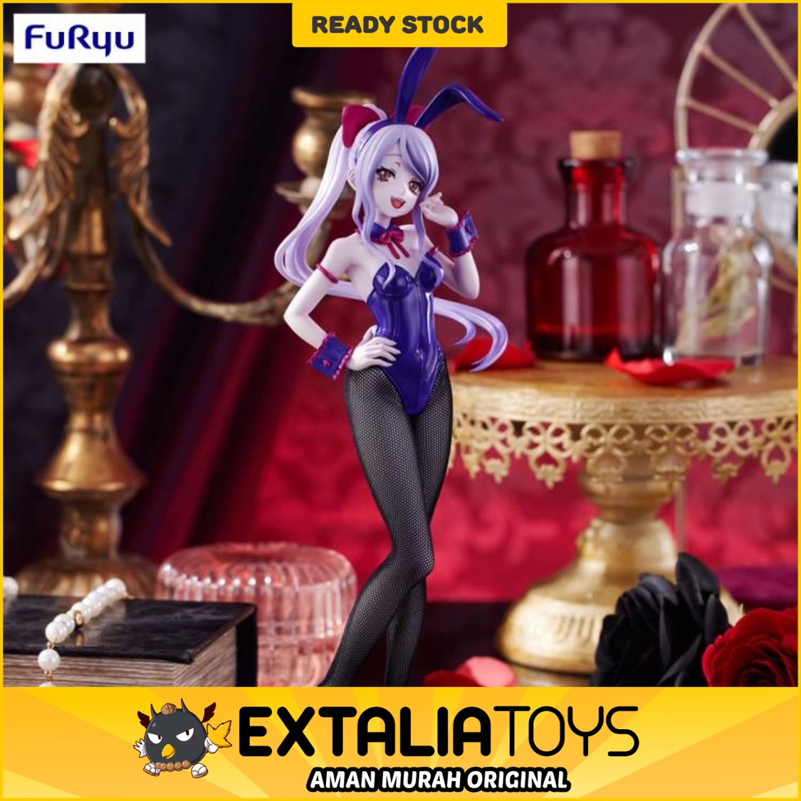 FURYU BICUTE BUNNIES FIGURE SHALLTEAR BLOODFALLEN - OVERLORD