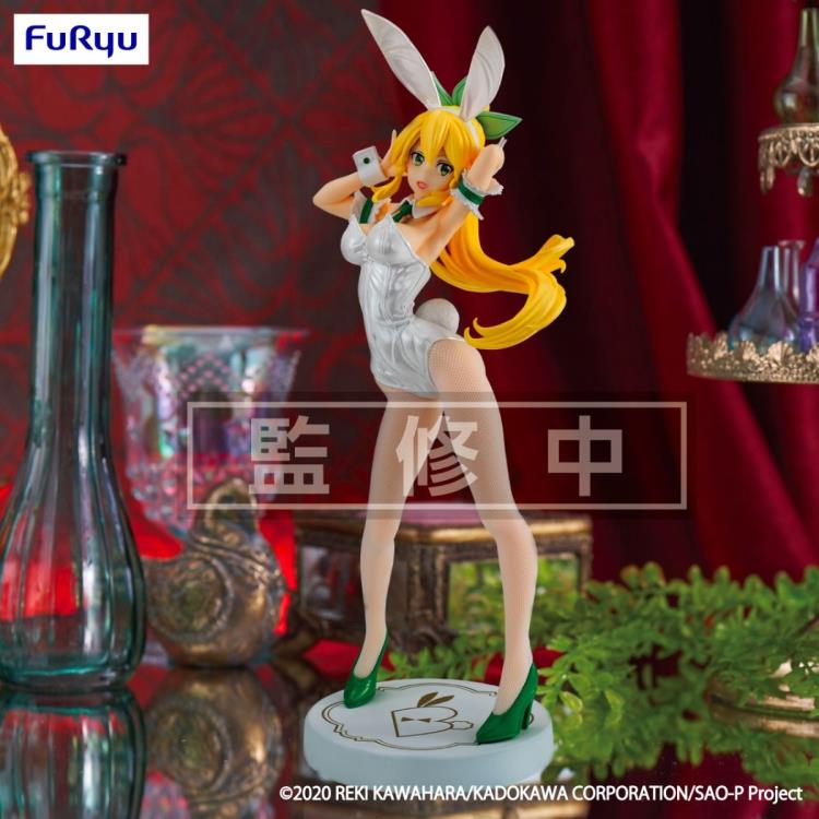 FURYU BICUTE BUNNIES FIGURE LEAFA WHITE PEARL COLOR VER. - SAO