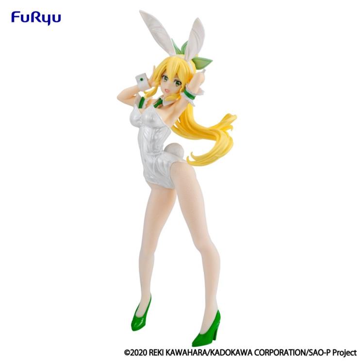 FURYU BICUTE BUNNIES FIGURE LEAFA WHITE PEARL COLOR VER. - SAO