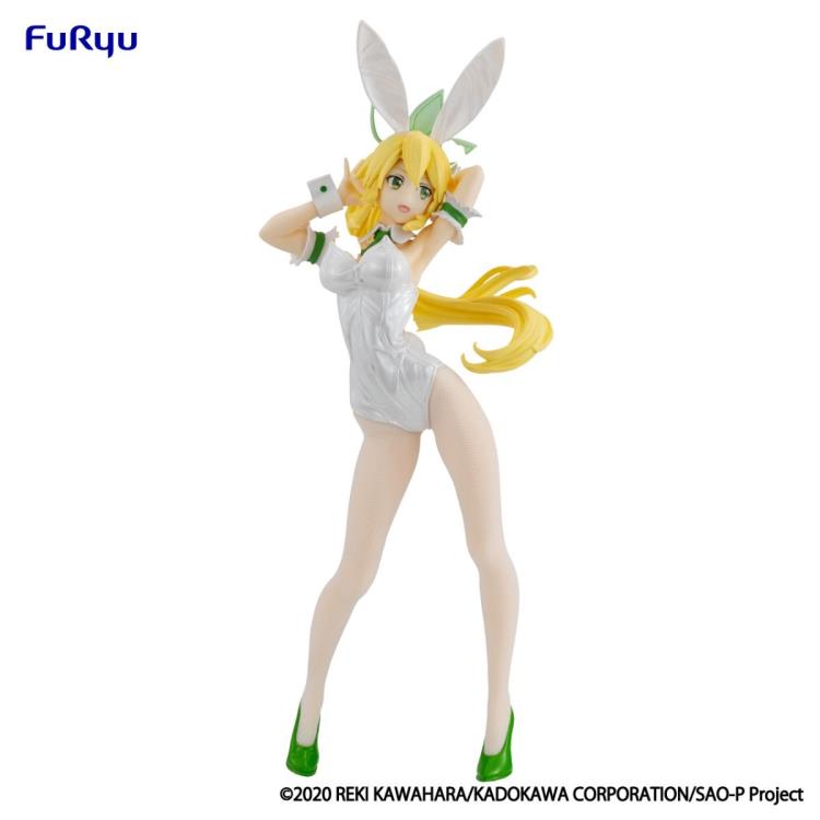 FURYU BICUTE BUNNIES FIGURE LEAFA WHITE PEARL COLOR VER. - SAO