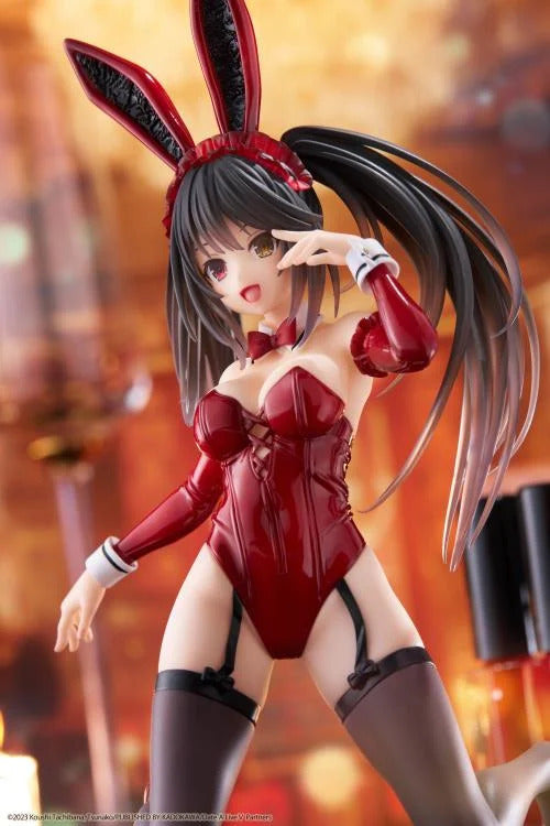 TAITO DESKTOP CUTE FIGURE TOKISAKI KURUMI (BUNNY VER.) - DATE A LIVE V