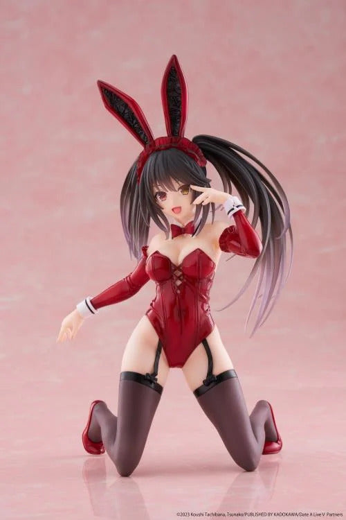 TAITO DESKTOP CUTE FIGURE TOKISAKI KURUMI (BUNNY VER.) - DATE A LIVE V
