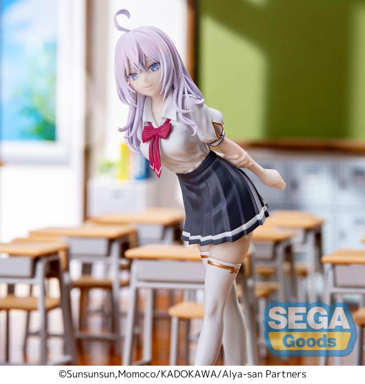 SEGA LUMINASTA FIGURE ALYA (SUMMER UNIFORM VER.) - ALYA SOMETIMES HIDES HER FEELINGS IN RUSSIAN