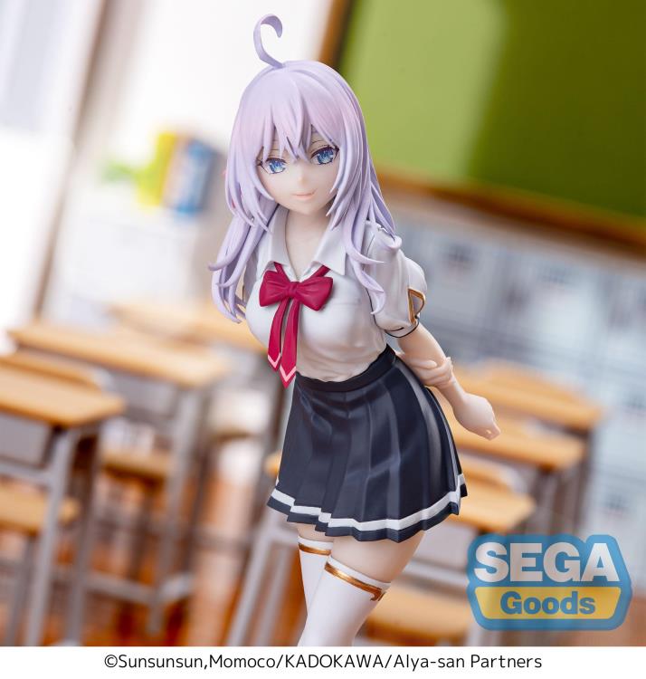 SEGA LUMINASTA FIGURE ALYA (SUMMER UNIFORM VER.) - ALYA SOMETIMES HIDES HER FEELINGS IN RUSSIAN