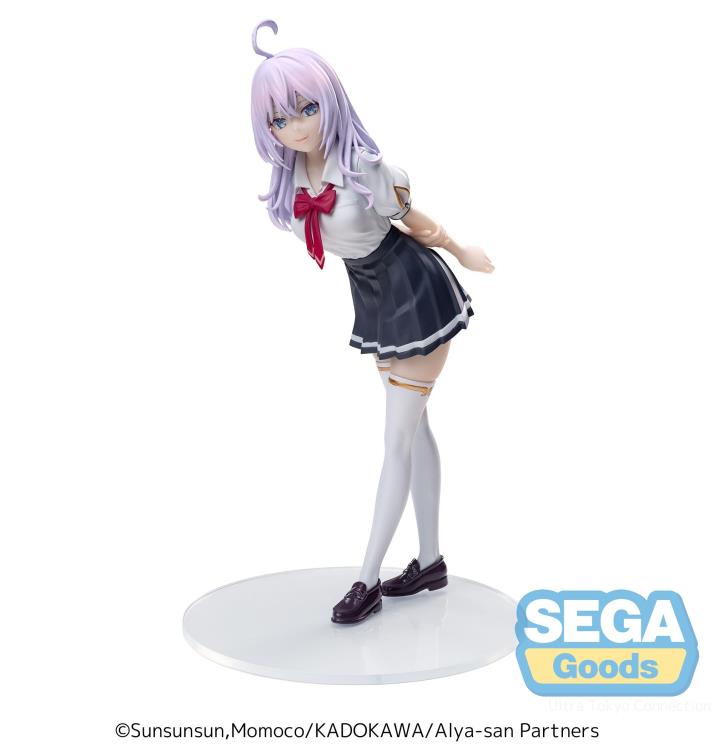 SEGA LUMINASTA FIGURE ALYA (SUMMER UNIFORM VER.) - ALYA SOMETIMES HIDES HER FEELINGS IN RUSSIAN