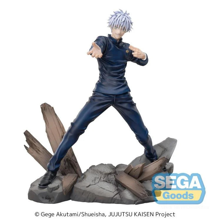 SEGA LUMINASTA GOJO SATORU FIERCE BATTLE - JUJUTSU KAISEN HIDDEN INVENTORY/PREMATURE DEATH