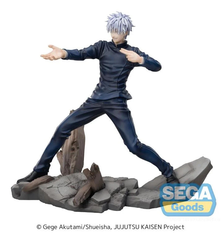 SEGA LUMINASTA GOJO SATORU FIERCE BATTLE - JUJUTSU KAISEN HIDDEN INVENTORY/PREMATURE DEATH