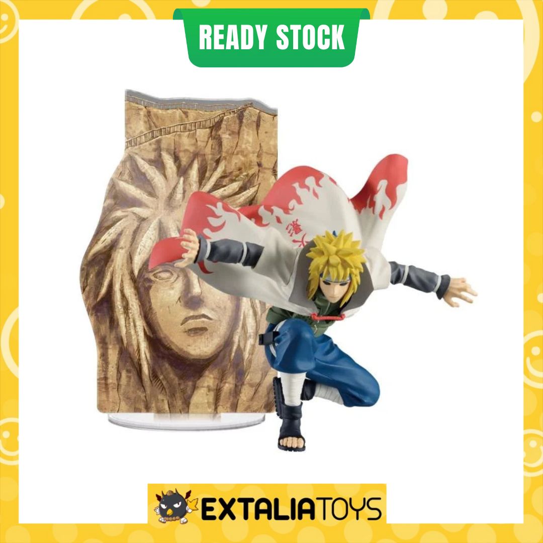 BANPRESTO FIGURE NAMIKAZE MINATO - NARUTO SHIPPUDEN PANEL SPECTACLE
