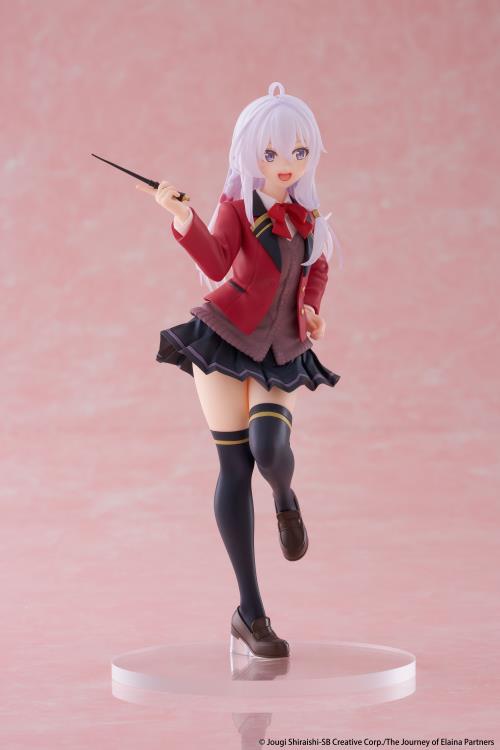 TAITO COREFUL FIGURE ELAINA (SCHOOL UNIFORM VER.) - WANDERING WITCH: THE JOURNEY OF ELAINA